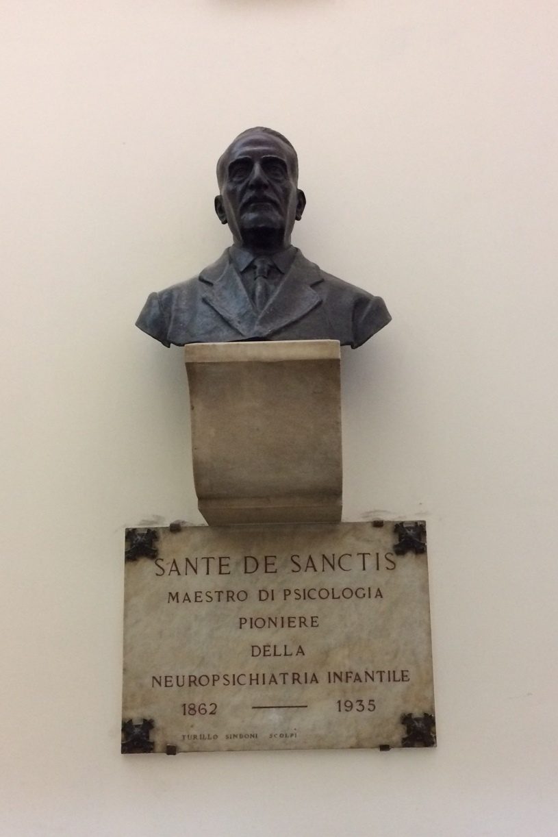 Sante de Sanctis' bust, Rome (by Francesco Saverio Bersani).JPG